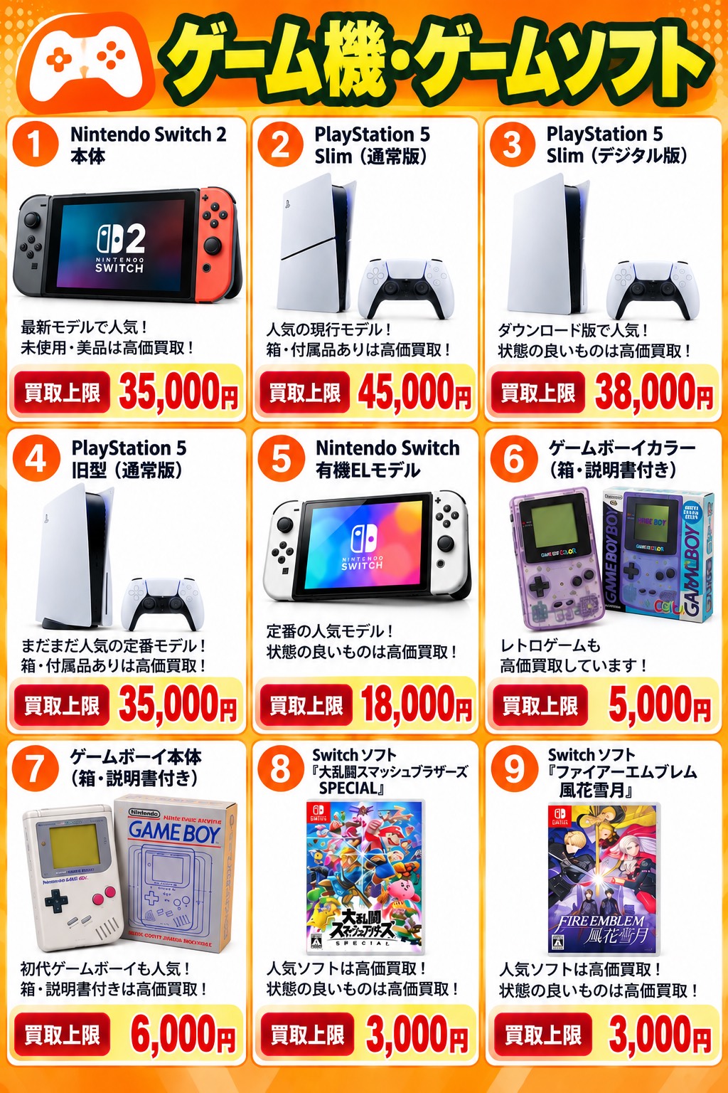ゲーム機ソフト